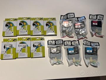 Lotto 12 Cartucce Brother LC1100/LC980