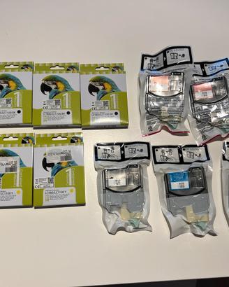 Lotto 12 Cartucce Brother LC1100/LC980