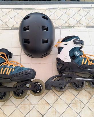 Roller Blade+caschetto 