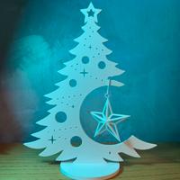 Albero Natale 3D. Stampa Pla.