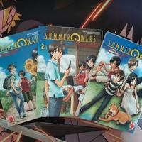 MANGA SUMMER WARS 1-3 COMPLETO PLANET PANINI