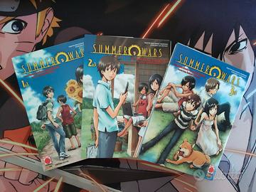 MANGA SUMMER WARS 1-3 COMPLETO PLANET PANINI