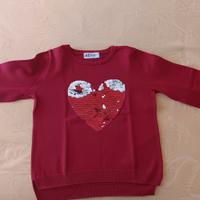 maglioncini cotone bambina 