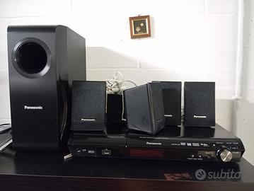 lettore DVD con home theatre Panasonic 