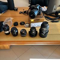 Attrezzatura completa Nikon digitale