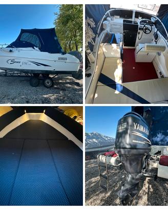 SAVER 590 CABIN YAMAHA 115 