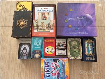 Lotto 10 Mazzi Tarrot e Oracoli - Rare Edizioni