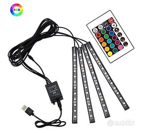 Led strisce vano piedi ambient light auto rgb