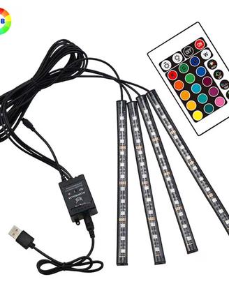 Led strisce vano piedi ambient light auto rgb