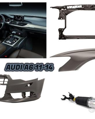 Audi A6 11-14 frontale paraurti cofano fanale box