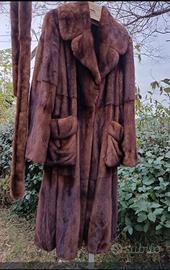 Pregiata pelliccia di visone vero lunga – alta qua