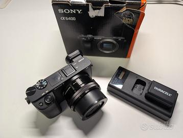 SONY a6400 + SELP 16-50 in Garanzia