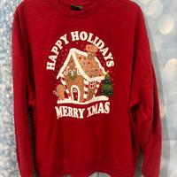 Felpa di Natale taglia L