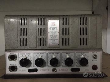 Amplificatore a valvole vintage Geloso