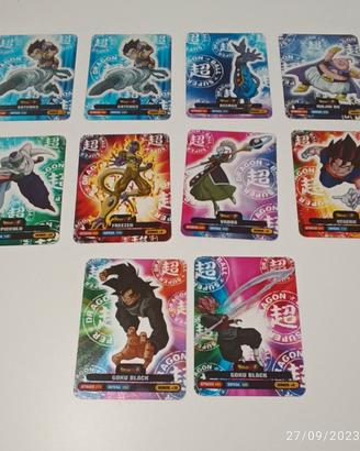 set lamincard dragon ball super rare logo 