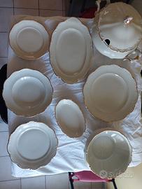 servizio piatti x 12  vintage