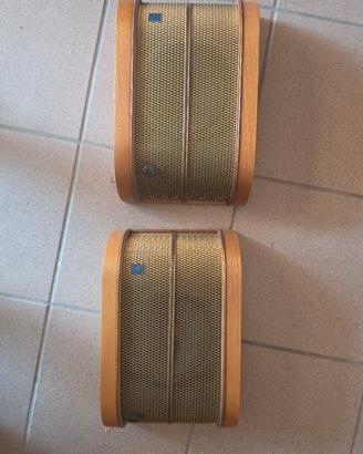 Coppia di casse acustiche vintage