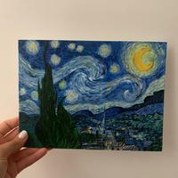 Quadro notte stellata