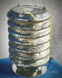 Lampada comignolo colorata in metallo