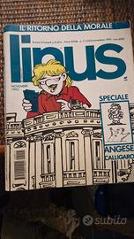 LINUS IL RITORNO DELLA MORALE .NOV 1992