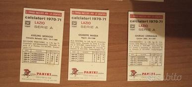 Lotto figurine misto calciatori 1970/71