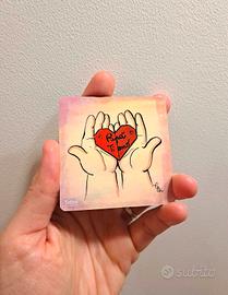 Calamite illustrate taglia S/M/L. Festa del Papà