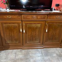 mobile più tavolo con sedie, Salone 