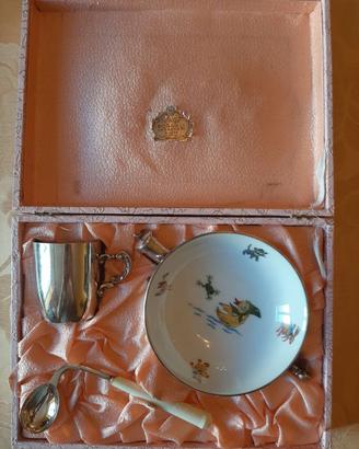 SET PAPPA PER NEONATO VINTAGE BOGGIALI MILANO