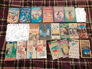 VHS vari, in blocco, per gruppo o singoli