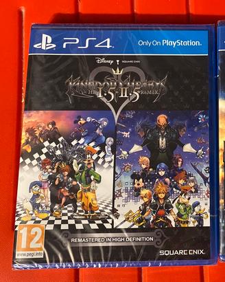 Kingdom hearts 1.5 + 2.5 hd remix ps4 nuovo