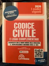 Codice civile La Tribuna 2026