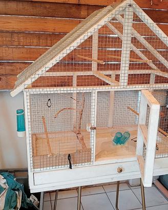 gabbia per uccelli 