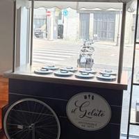 Carretto Gelato Modello Medio + Kit Accessori