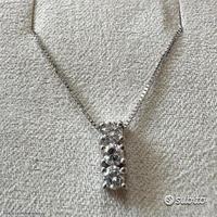 COLLANA TRILOGY ORO 18kt. CON DIAMANTI NATURALI