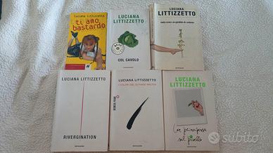Collana di 6 libri di Luciana Littizzetto