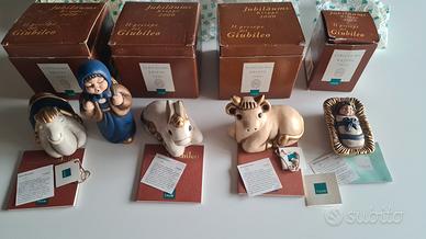 5 statuine Presepio del Giubileo 2000