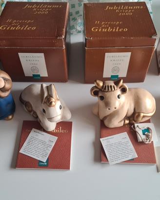 5 statuine Presepio del Giubileo 2000