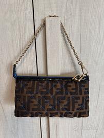 F.E.N.D.I. Pochette mini bag zucca trapuntata