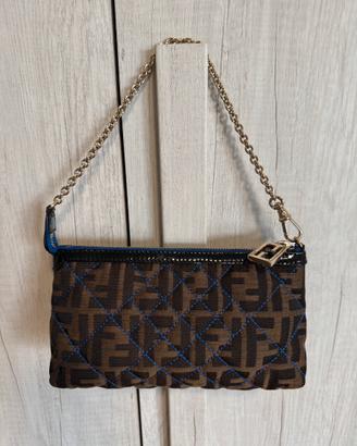F.E.N.D.I. Pochette mini bag zucca trapuntata