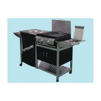 Barbecue a gas e pietra lavica TuttoinUno