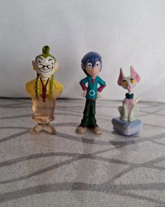 Set 3 personaggi Monster Allergy Kinder Sorprese