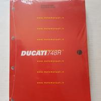 DUCATI 748 R 2002 manuale officina SPAGNOLO PORTOG