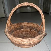 Cestino sardo  fatto a mano in salice