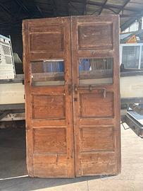 Porta Antica in legno Massello da restaurare