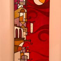 Quadro verticale Giglia Acquaviva