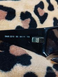 occhiali vintage Dolce & Gabbana originale 115