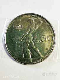 50 lire vulcano anno 1978