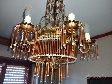 Lampadario vintage anni  '50/'70