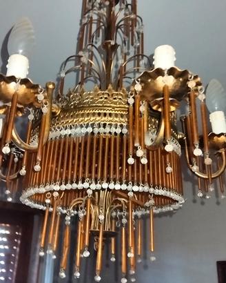 Lampadario vintage anni  '50/'70