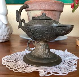 lampada ad olio vintage 